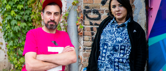 Ahmed Tobasi i Angela Ocampo