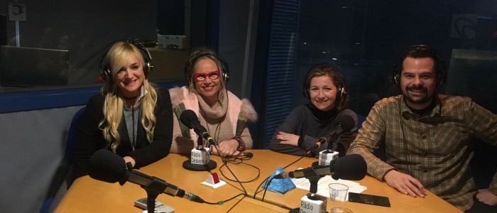 Teresa Asmarats, directora de MTPLUS, escola de Tendències, Pepa Casanys, de la botiga de moda femenina PEPA i Mercè Camps de la papereria-llibreria L'ESCRIVÀ