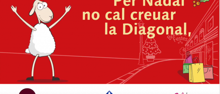 Per nadal no cal creuar la diagonal. Cada ovella al seu corral