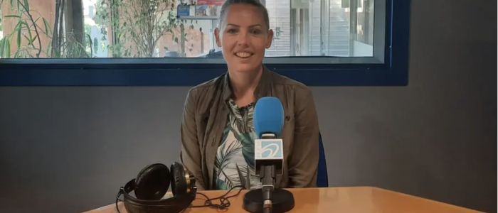 Joa Sobera en l'entrevista a Ràdio Desvern.