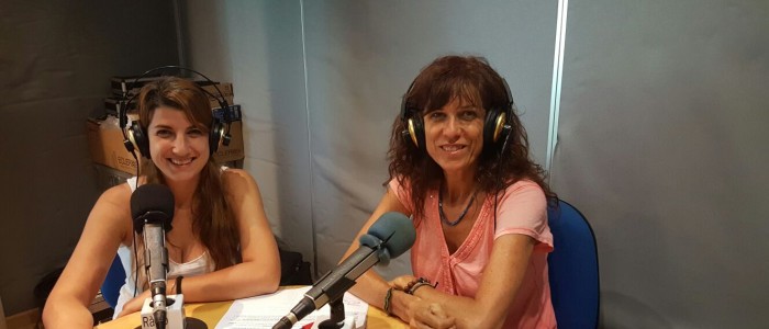 Ira Peire i Marta Malaret. Presidenta i vicepresidenta de DiE