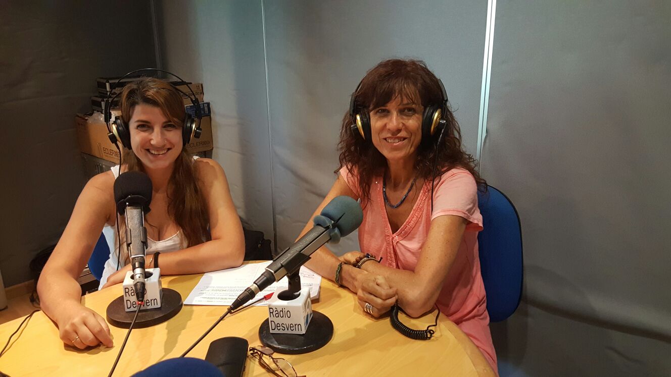 Ira Peire i Marta Malaret. Presidenta i vicepresidenta de DiE
