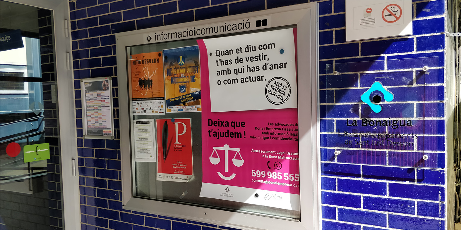 Servei assessorament legal gratuït a dones maltractades